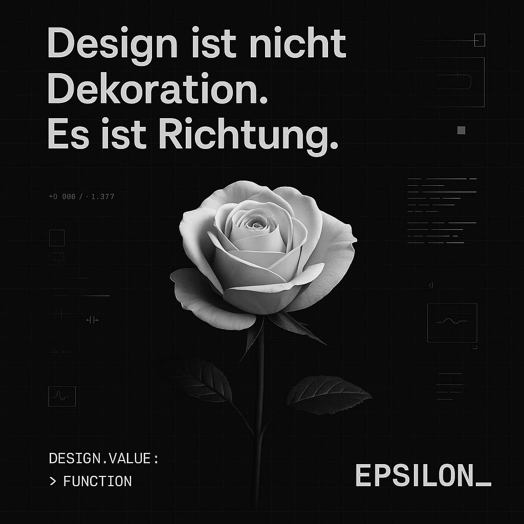 Design ist kein Deko-Element. Es ist Strategie.